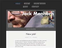 Tablet Screenshot of jackmenhorn.com